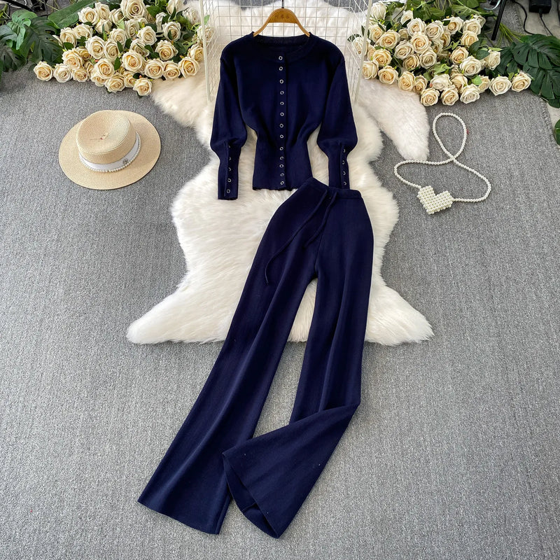 Plus-Size Knit Sweater Set | MzStar Fashion | view 5