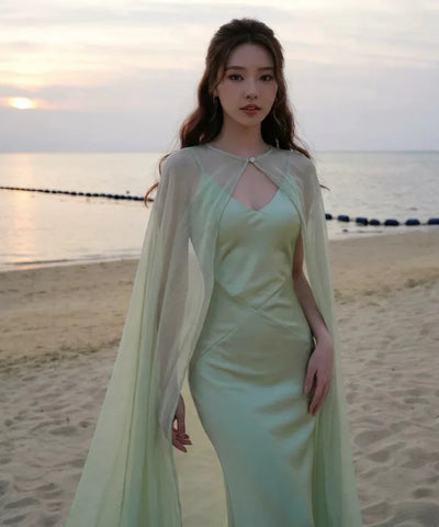Silver Tassel Bandage Dress