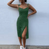 Polka Dot Pleated Sundress | MzStar Fashion | view 3