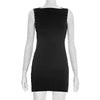 Eyelet Cut-Out Mini Dress | MzStar Fashion | view 2