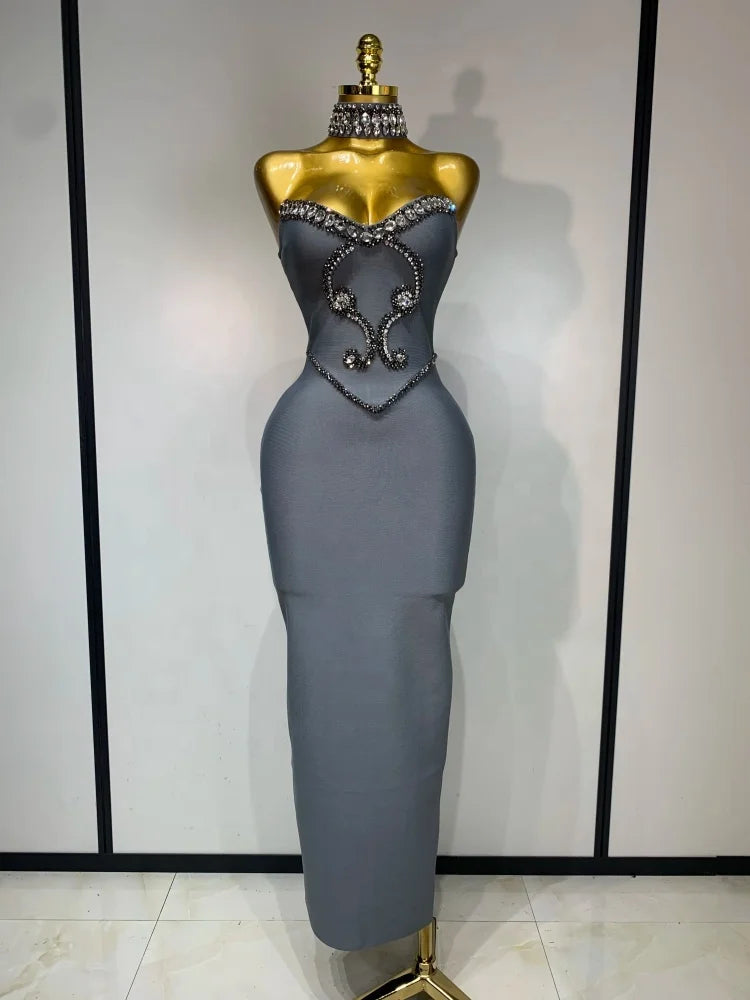 Star Gaze Dress With Necklace