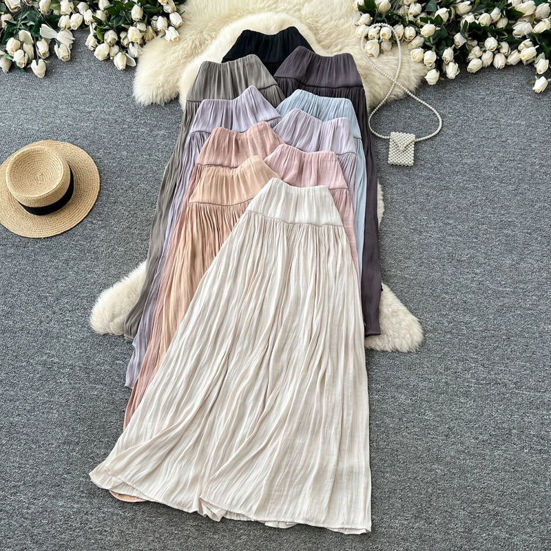 High-Waist Straight Skirt | MzStar Fashion