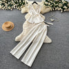 Button Vest & Pants Set | MzStar Fashion | view 2