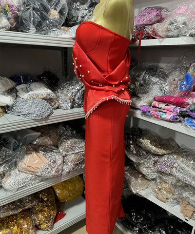 Red Starlight Dress