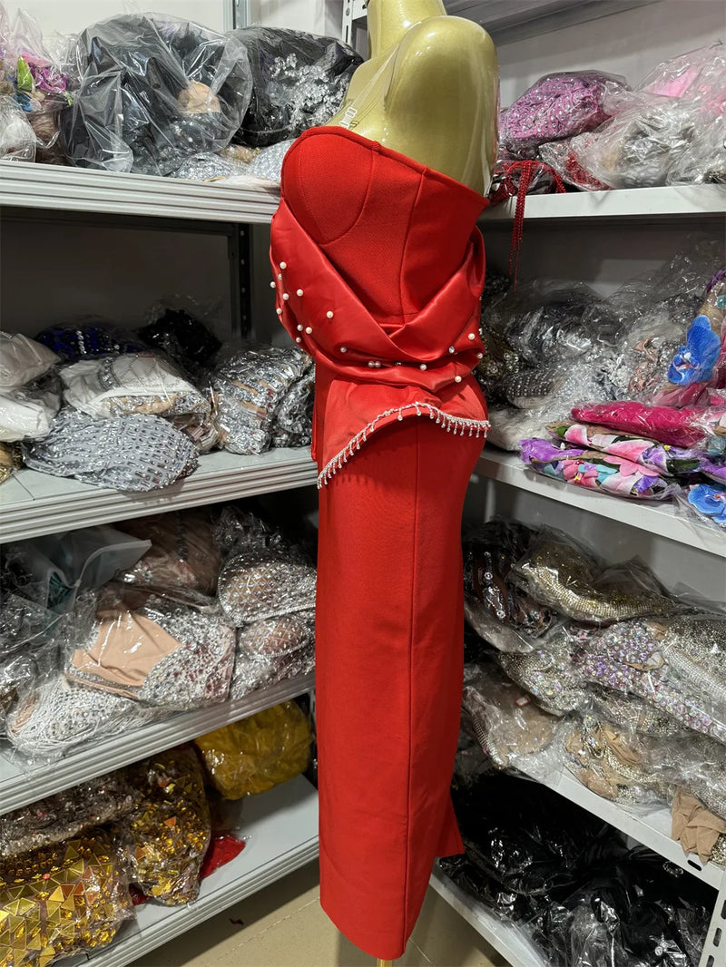 Red Starlight Dress