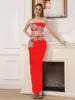 Crystal Bandage Two-Piece Dress Set | MzStar Fashion | view 8