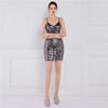 Beaded Strap Chiffon Party Dress | MzStar Fashion