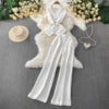 Vest & Wide-Leg Pants Set | MzStar Fashion | view 8