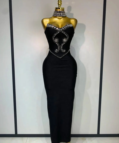 Star Gaze Dress With Necklace