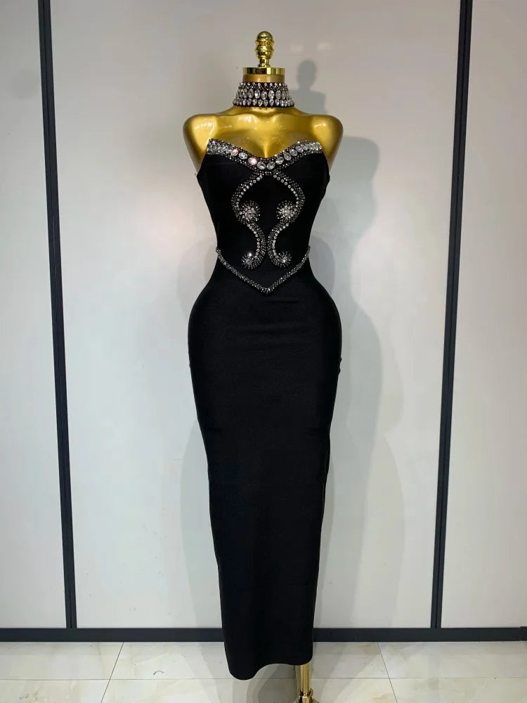 Star Gaze Dress With Necklace