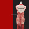 Orange Crystal Halter Mini Dress | MzStar Fashion | view 8