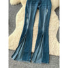 Retro High-Waist Slim Jeans | MzStar Fashion | view 4