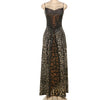 Leopard Strappy Bodycon Maxi Dress | MzStar Fashion | view 4
