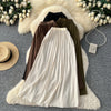 Casual Straight Maxi Skirt | MzStar Fashion
