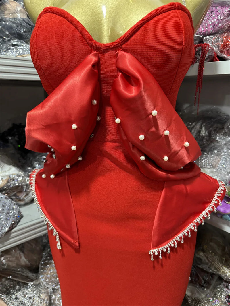 Red Starlight Dress