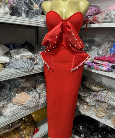 Red Starlight Dress