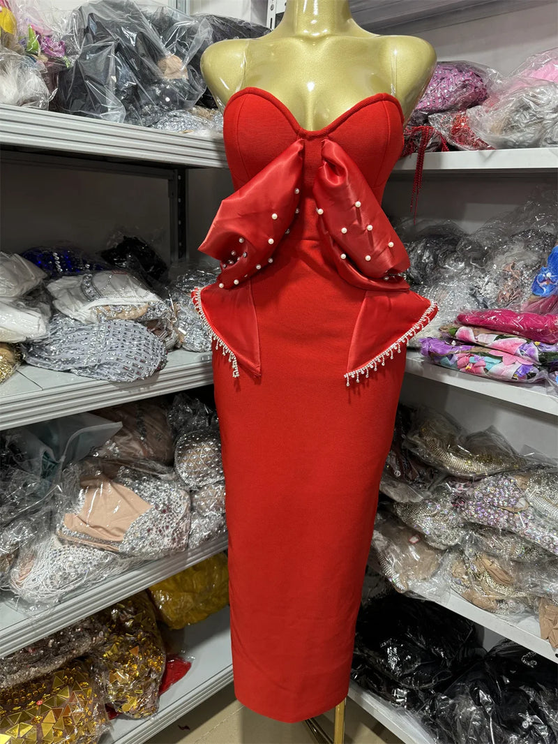 Red Starlight Dress