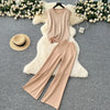 Boho Tassel Halter Knit Set | MzStar Fashion