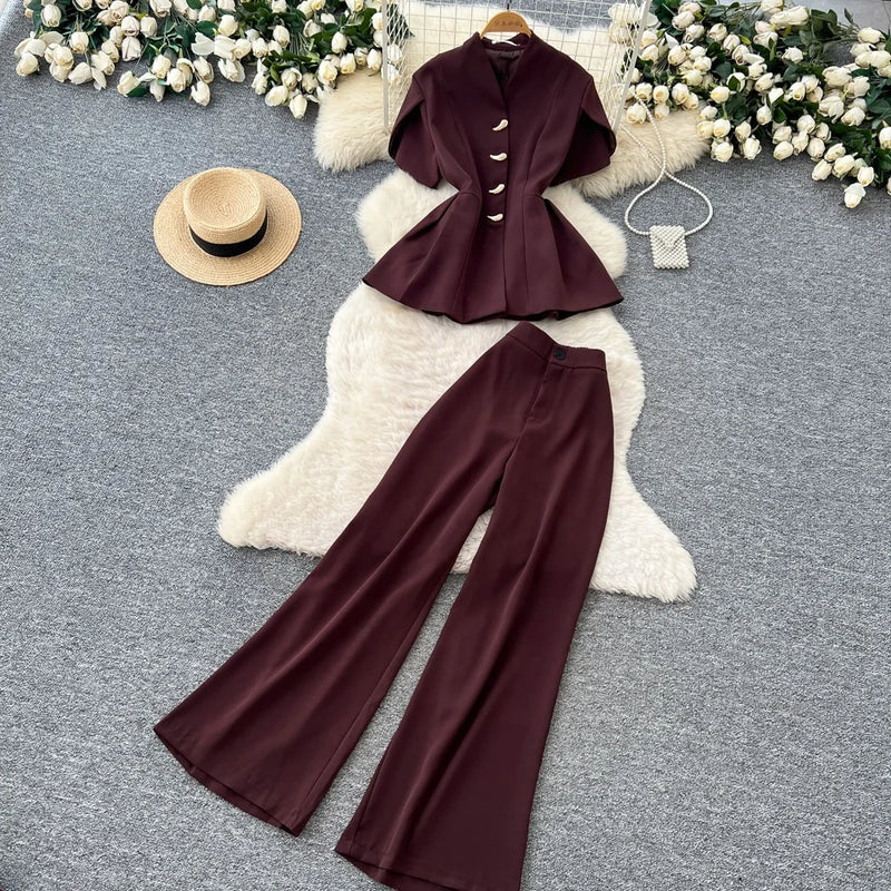 Sleeveless Tunic Two-Piece Set | MzStar Fashion | view 3