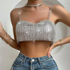 Chain Tassel Halter Top | MzStar Fashion