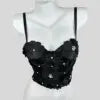 Rhinestone Flower Corset Top | MzStar Fashion | view 7