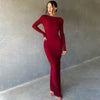 Ruched Backless Slip Maxi Dress | MzStar Fashion | view 8
