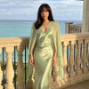 Silver Tassel Bandage Dress | MzStar Fashion | view 7