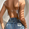 Chain Tassel Halter Top | MzStar Fashion | view 5