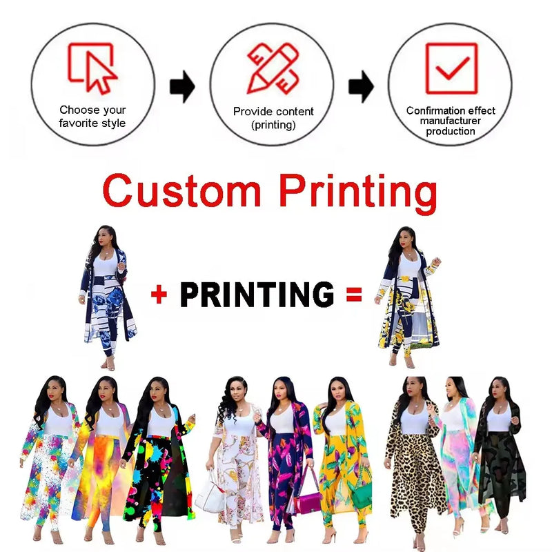 Printed Stretch Wide-Leg Jeans | MzStar Fashion | view 4