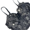 3D Floral Mesh Corset Top | MzStar Fashion | view 4