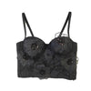 Lace Flower Bandeau Top | MzStar Fashion | view 6