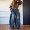 Retro Washed Loose Jeans | MzStar Fashion | view 4