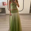 Halter Crop Top & Maxi Skirt Set | MzStar Fashion | view 7