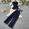Button Vest & Pants Set | MzStar Fashion | view 4