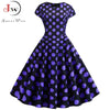 Polka Dot Swing Midi Dress | MzStar Fashion | view 4