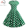 Polka Dot Swing Midi Dress | MzStar Fashion | view 3