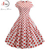 Polka Dot Swing Midi Dress | MzStar Fashion | view 2