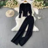Plus-Size Knit Sweater Set | MzStar Fashion | view 7