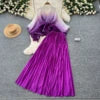 Bandage Top & Pleated Skirt Set | MzStar Fashion | view 8