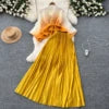 Bandage Top & Pleated Skirt Set | MzStar Fashion | view 7