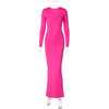 Ruched Backless Slip Maxi Dress | MzStar Fashion | view 4