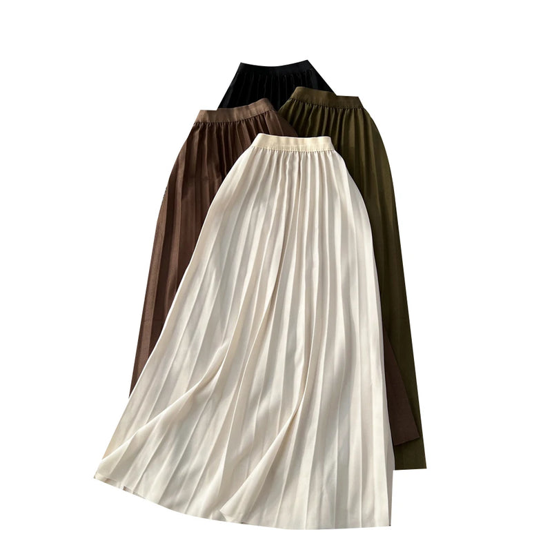 Casual Straight Maxi Skirt | MzStar Fashion | view 5