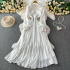 Ruffle V-Neck Cinched Dress | MzStar Fashion | view 8