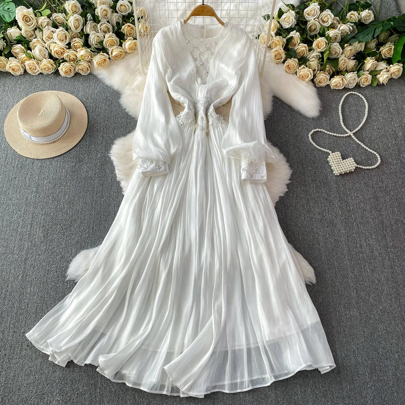 Ruffle V-Neck Cinched Dress | MzStar Fashion | view 8