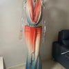 Dyed Top & Mesh Skirt Set | MzStar Fashion | view 2