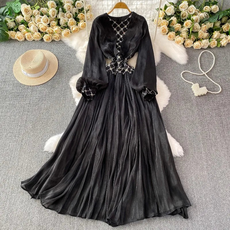 Ruffle V-Neck Cinched Dress | MzStar Fashion | view 5