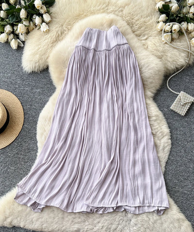 High-Waist Straight Skirt