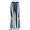 Color-Block Patchwork Loose Pants | MzStar Fashion | view 8
