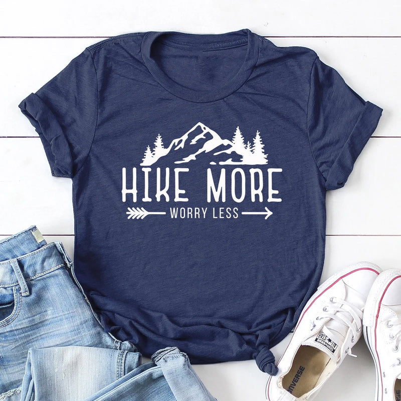Hike More Graphic Tee | MzStar Fashion
