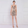 Beaded Strap Chiffon Party Dress | MzStar Fashion | view 8